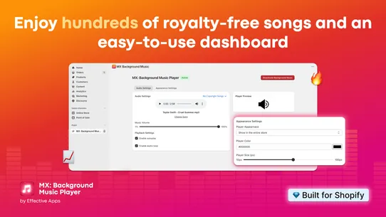 MX: Background Music Player screenshot