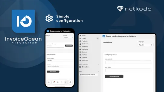 InvoiceOcean Integration screenshot