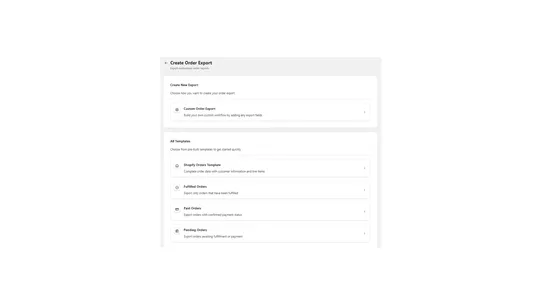 Misk Smart Order Export Pro screenshot