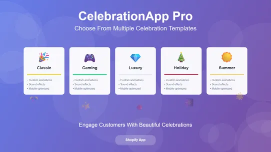 Celebration App Pro screenshot