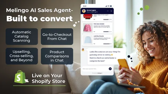 Melingo AI Sales Agent screenshot