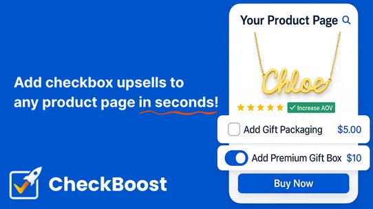 CheckBoost ‑ Checkbox Upsells screenshot