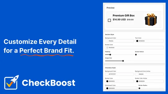 CheckBoost ‑ Checkbox Upsells screenshot