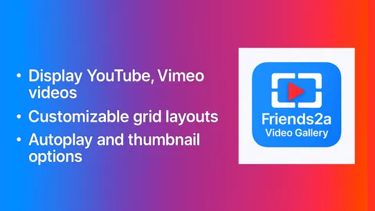 Friends2a Tech Video Gallery screenshot