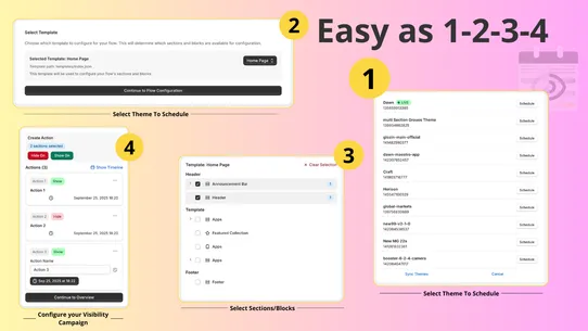 Maestro Visibility Scheduler screenshot