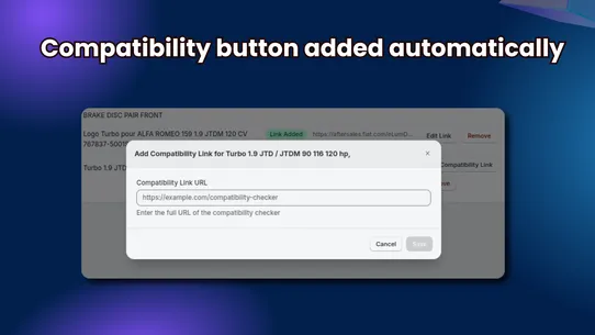 Part Compatibility Checker screenshot