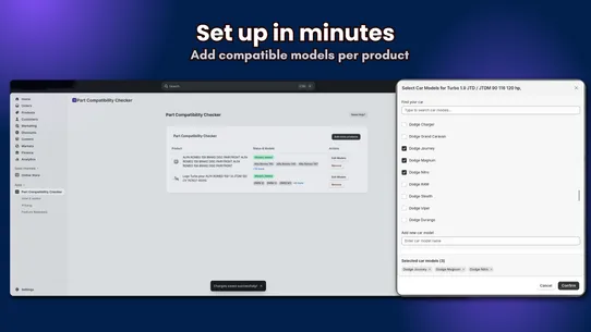 Part Compatibility Checker screenshot