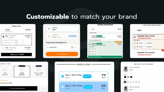 Adlevate ‑ Product Bundles screenshot