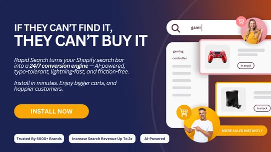 RS: Smart Search Bar &amp; Filter screenshot