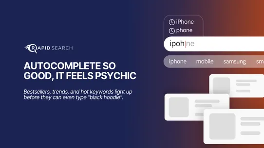RS: Smart Search Bar &amp; Filter screenshot