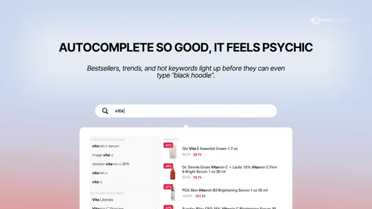 RS: Smart Search Bar &amp; Filter screenshot