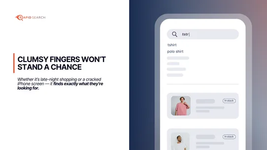 RS: Smart Search Bar &amp; Filter screenshot