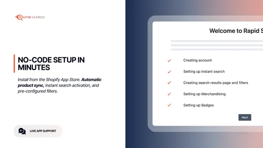 RS: Smart Search Bar &amp; Filter screenshot