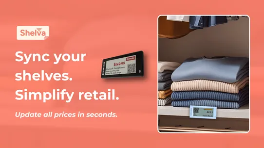 Shelva: Digital Shelf Labels screenshot