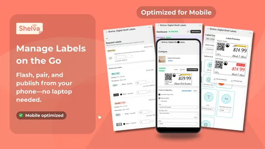 Shelva: Digital Shelf Labels screenshot