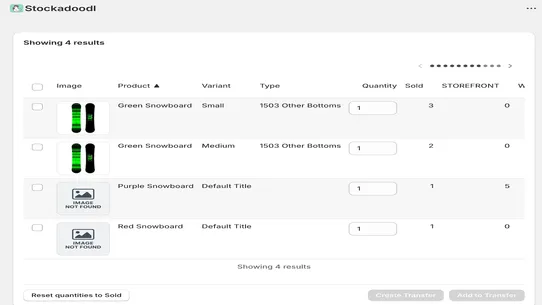 Stockadoodl screenshot