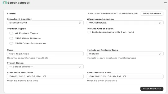 Stockadoodl screenshot