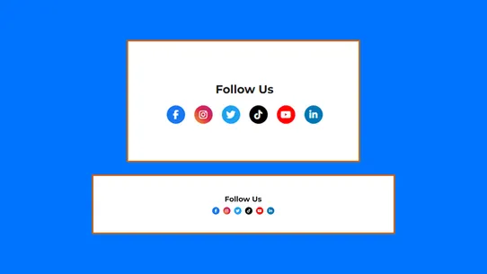 Friends2a Social Media Links screenshot