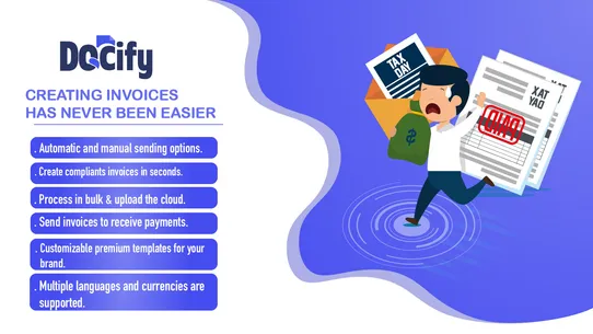 Docify – Invoice/PDF Generator screenshot