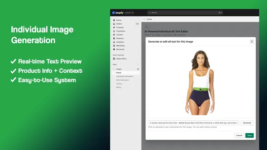 Caseo AI Alt Text Generator screenshot