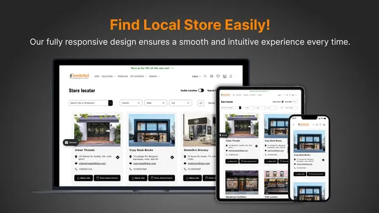 Embitel : Store Locator screenshot