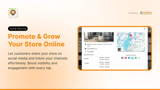 Embitel : Store Locator screenshot