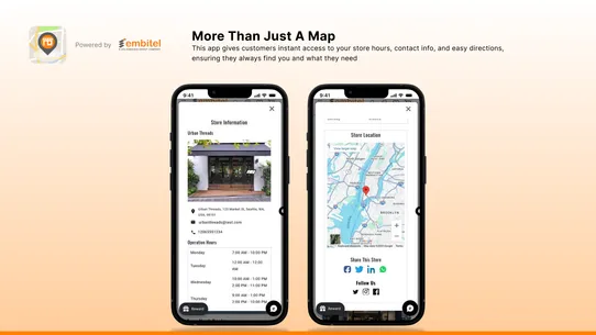 Embitel : Store Locator screenshot