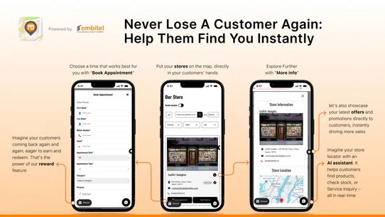 Embitel : Store Locator screenshot