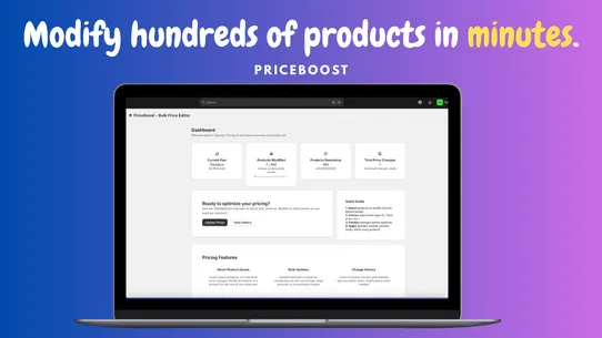 PriceBoost ‑ Bulk Price Editor screenshot