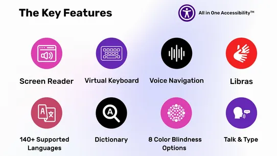 All in One Accessibility screenshot