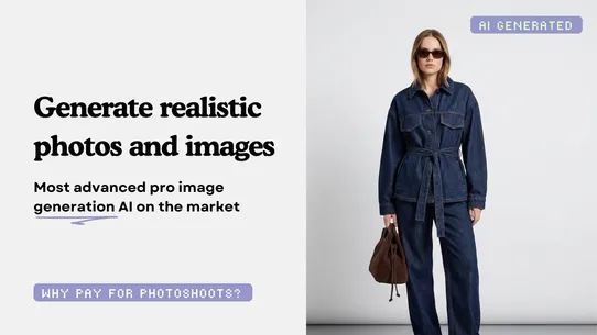 Lensia: AI Models / AI Photos screenshot