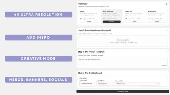 Lensia: AI Models / AI Photos screenshot