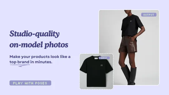 Lensia: AI Models &amp; Image Edit screenshot