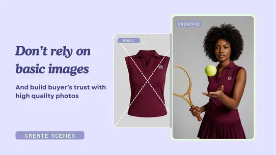 Lensia: AI Models &amp; Image Edit screenshot