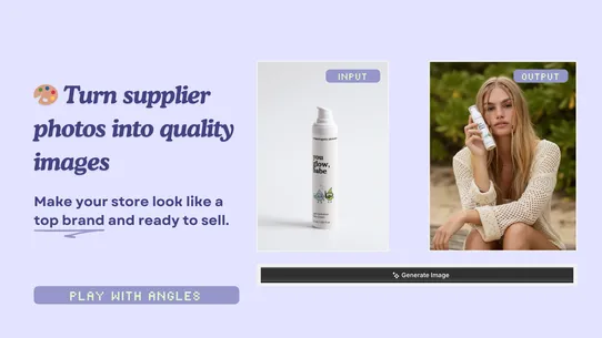 Lensia: AI Models and Photos screenshot