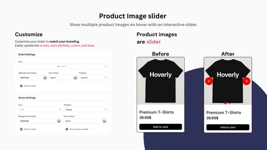 Hoverly ‑ Image Swap &amp; Gallery screenshot