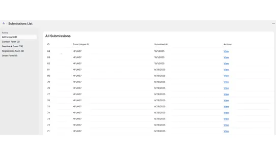 Ecom form builder screenshot