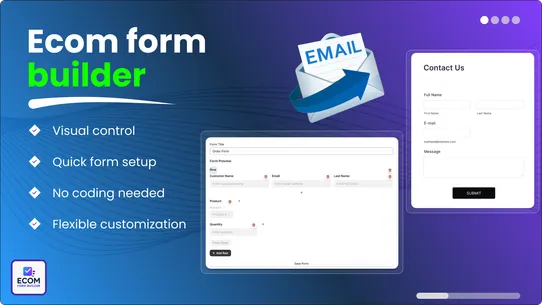 Ecom form builder screenshot