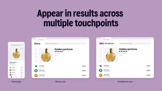 Klarna Search &amp; Compare screenshot