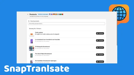 SnapTranslate screenshot
