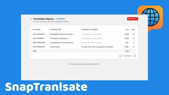 SnapTranslate screenshot