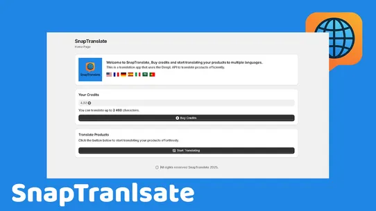 SnapTranslate screenshot