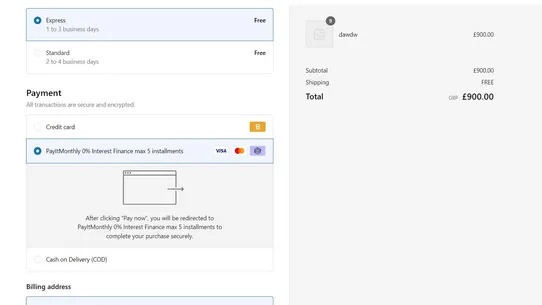 PayItMonthly Customisation App screenshot