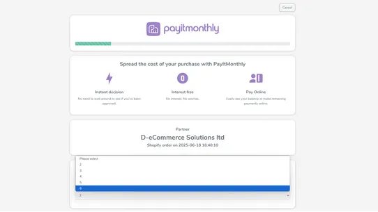 PayItMonthly Customisation App screenshot