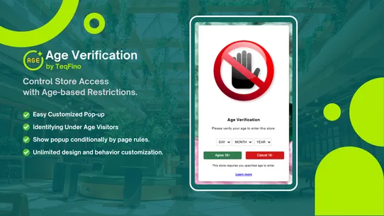 Age Verification by TeqFino screenshot