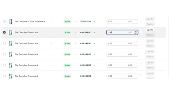 Fx Smart Pricing screenshot
