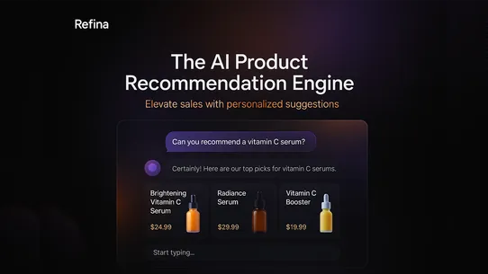 Refina: AI Product Recommender screenshot