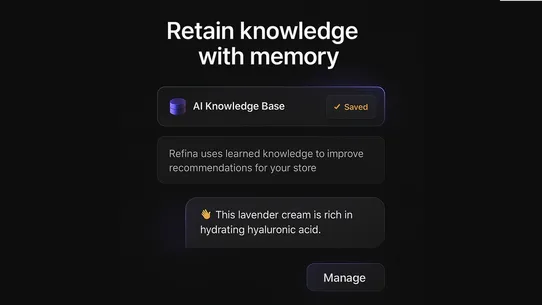 Refina: AI Product Recommender screenshot