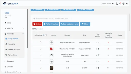 Pymedesk screenshot