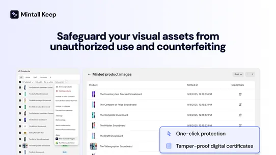 Mintall Keep screenshot
